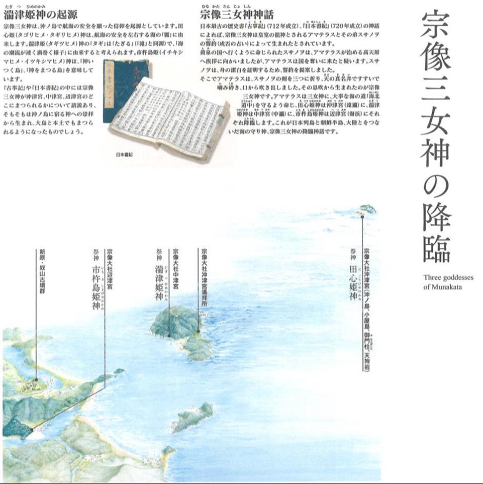 宗像三女神の降臨/